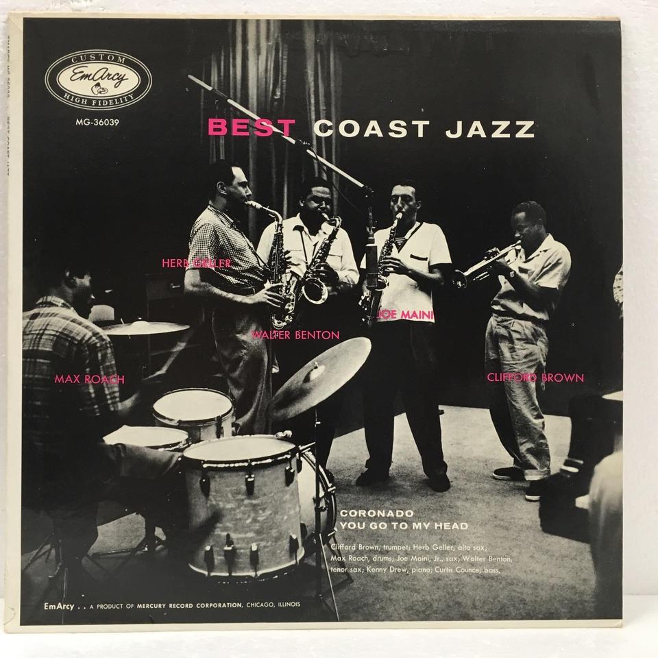 Clifford Brown in Parisモダンジャズ傑作 高音質レア日本盤 Clifford Brown/Clifford Brown & Max Roach