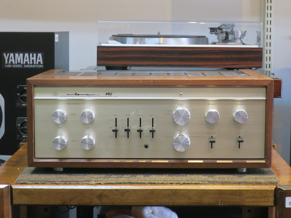 □□LUXMAN SQ38F 真空管 プリメインアンプ SQ-38F ラックスマン