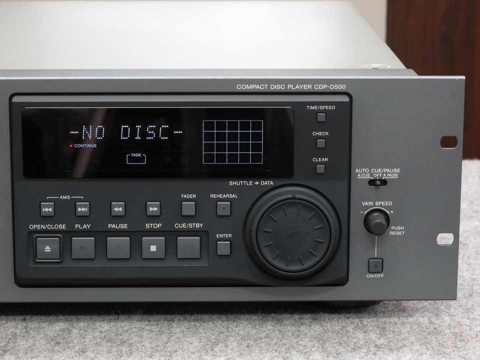 CDP-D500 SONY - 中古オーディオ 高価買取・販売 ハイファイ堂