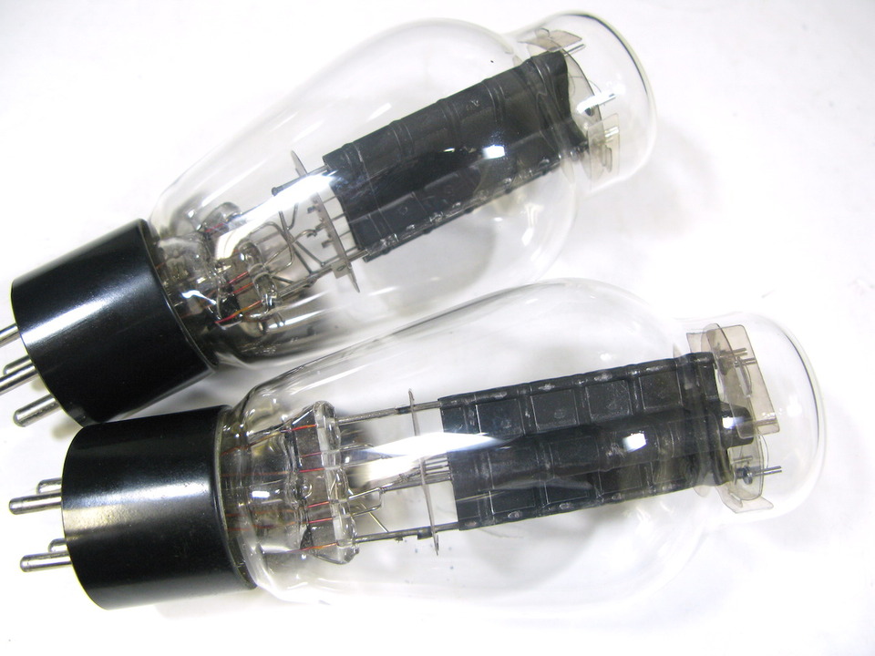 希少 岡谷電機 Audio tron HF-300B （WE300B 互換）２本　新品（自宅長期保管未使用品）