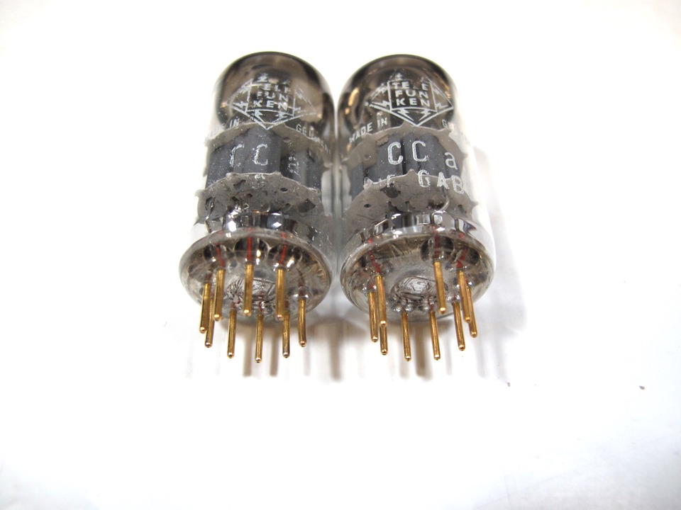 ★Telefunken ECC88/6DJ8 真空管 2本セット　ダイヤマーク ☆Telefunken ECC88/6DJ8 真空管 2本セット ダイヤマーク - メルカリ