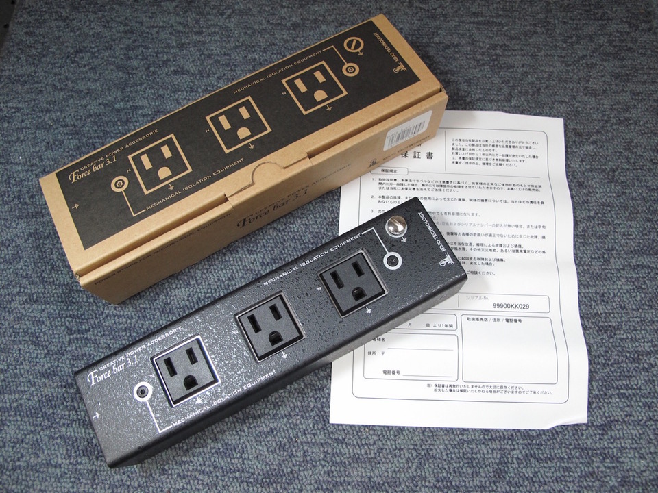 FORCE BAR 3.1 KOJO TECHNOLOGY - 中古オーディオ 高価買取・販売 