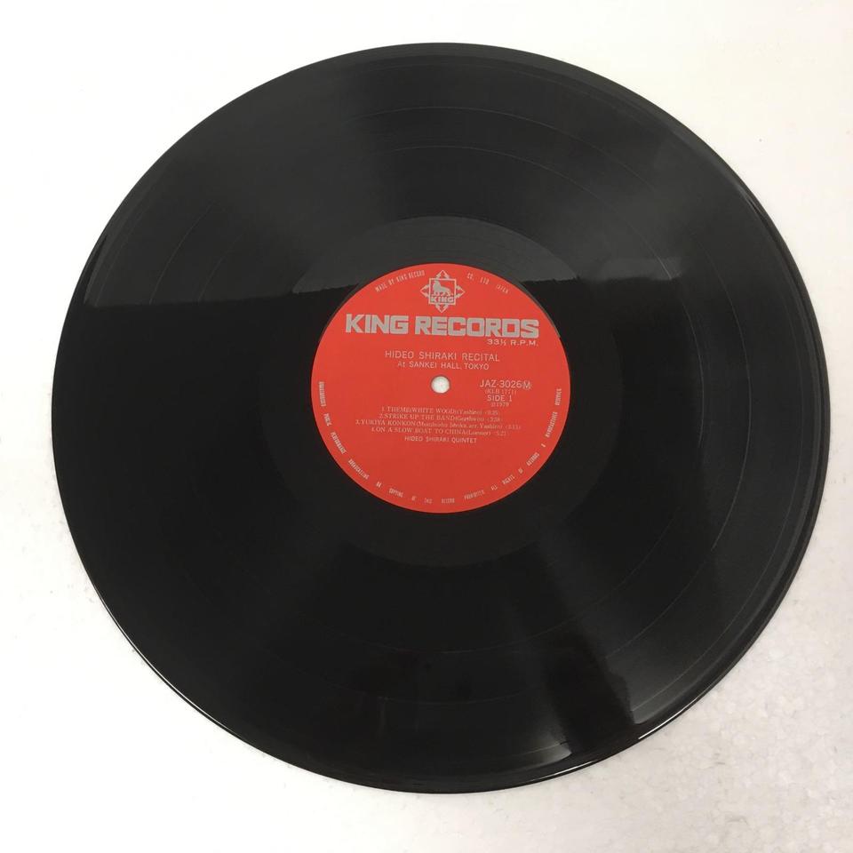 レコード] 白木秀雄 サンケイホール LP HIDEO SHIRAKI 【公式通販】