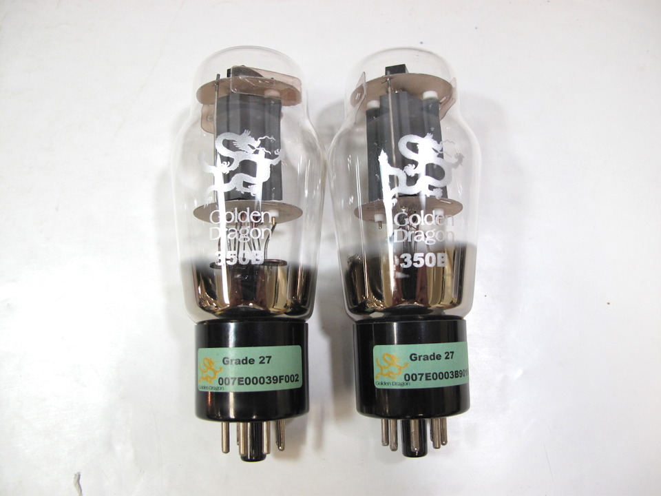 Golden Dragon 350B 真空管2本セット