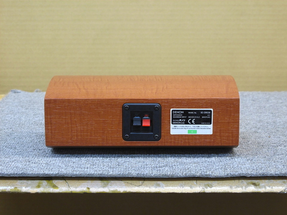 【動作品】DENON SC-TM730 DSW-M330 スピーカー ウーファー DENON（デノン） Denon SC-TM730 4台セット フロア型トールボーイ