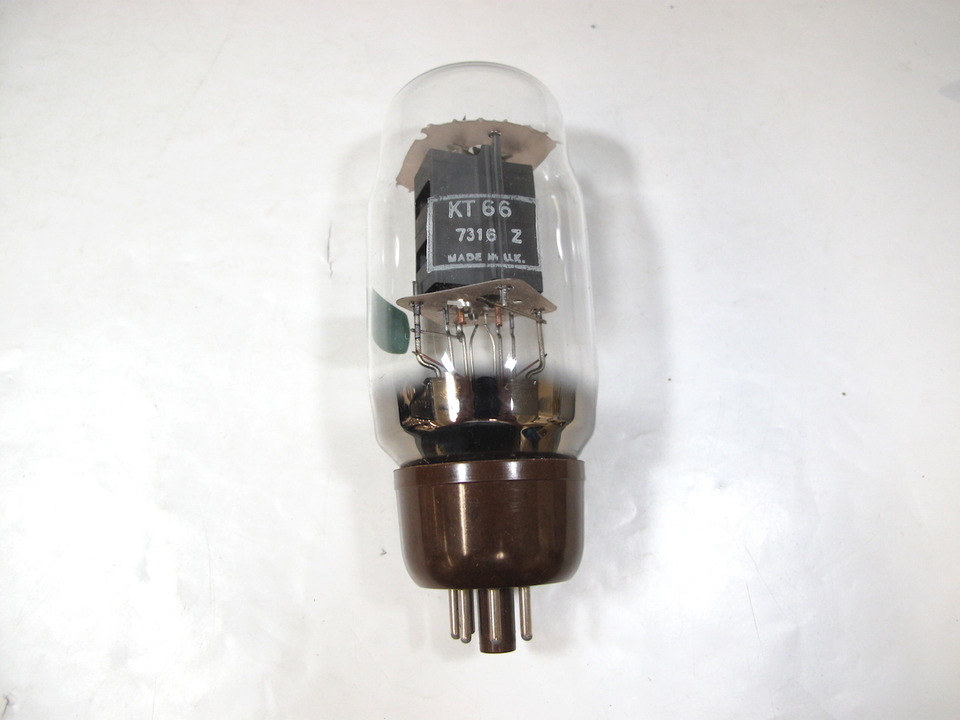 GEC　CV1075　KT66　中古ペアー② Yahoo!オークション -「gec kt66」(真空管アンプ) (アンプ)の落札相場