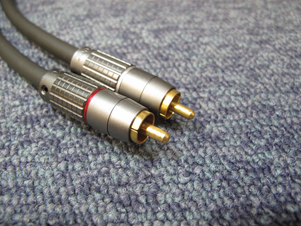 audio-technica 中古PC-OCCオーディオケーブル オーディオテクニカ PCOCC 4コンダクター RCAオーディオケーブル