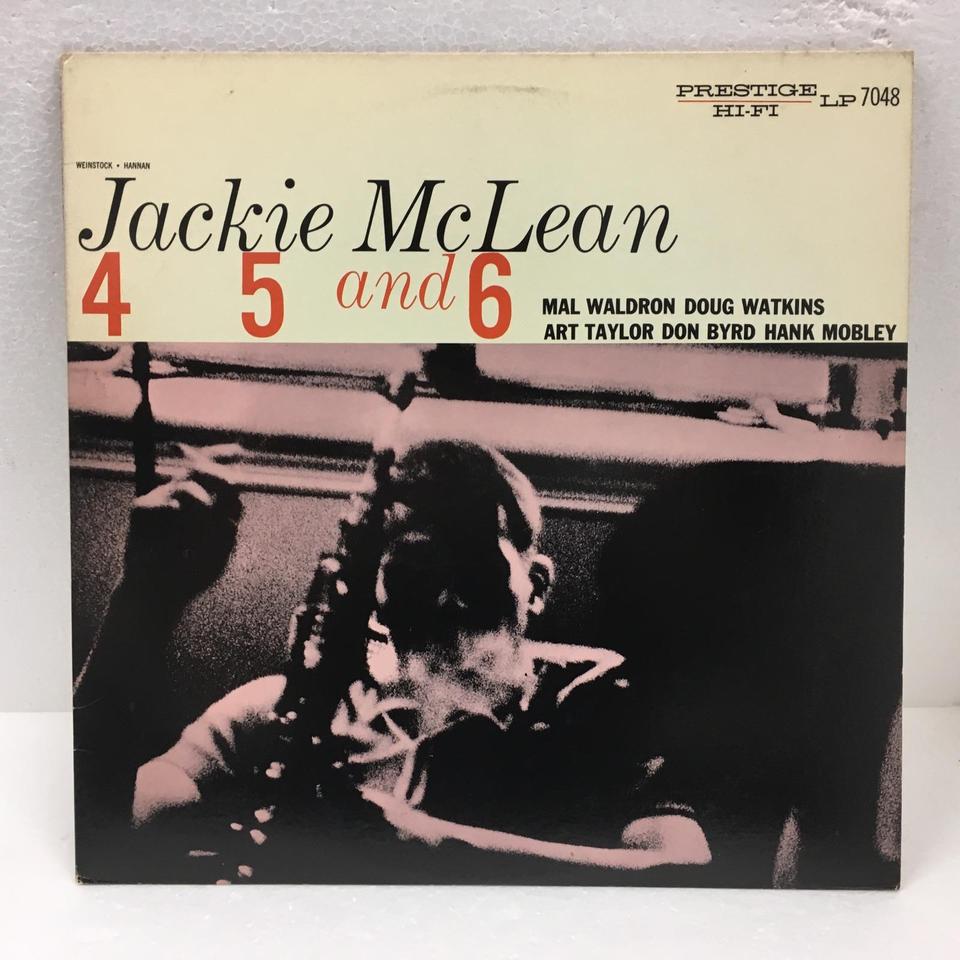 4 5 AND 6/JACKIE McLEAN JACKIE McLEAN - 中古オーディオ 高価買取