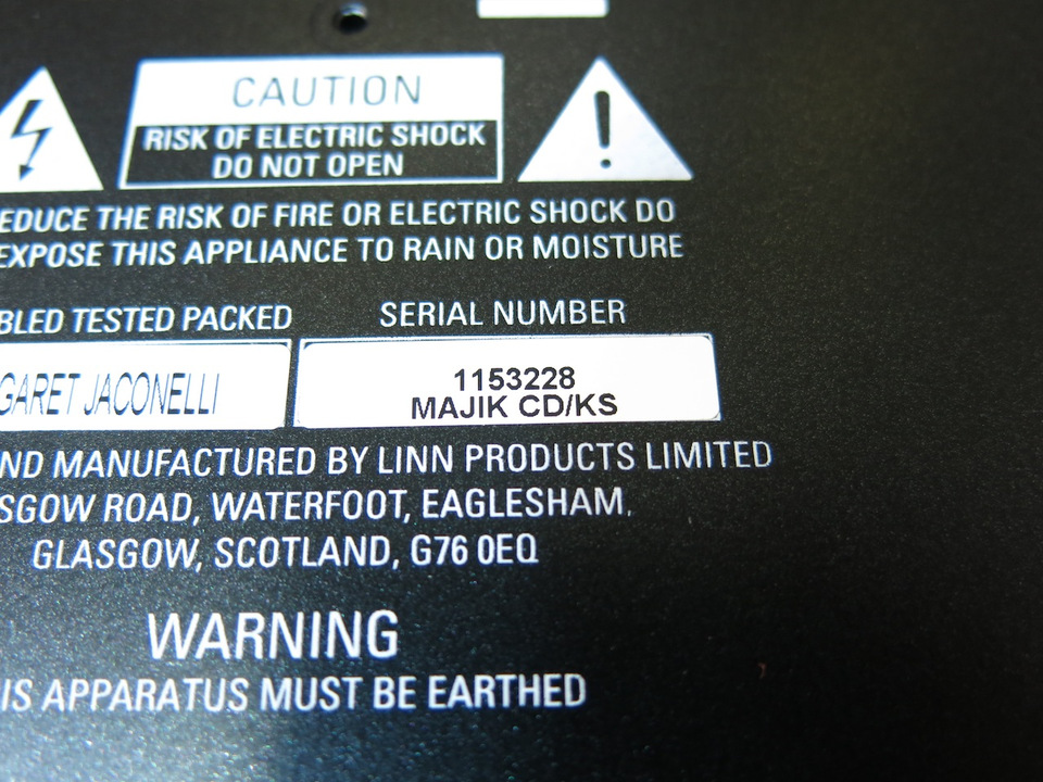 MAJIK CD LINN - 中古オーディオ 高価買取・販売 ハイファイ堂