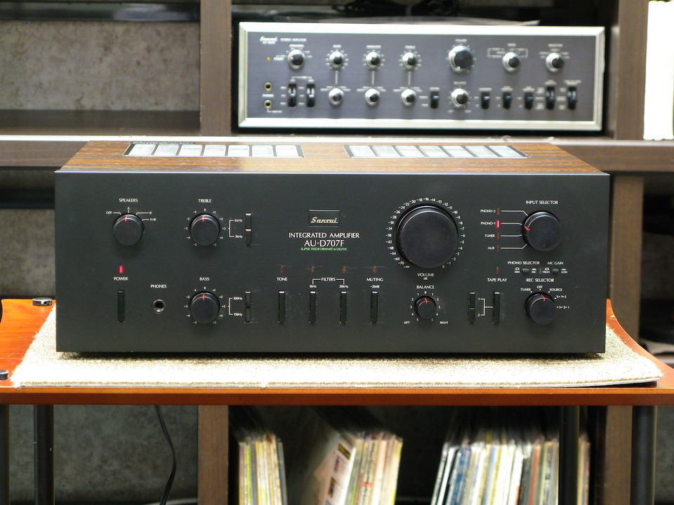 AU-D707F SANSUI - 中古オーディオ 高価買取・販売 ハイファイ堂