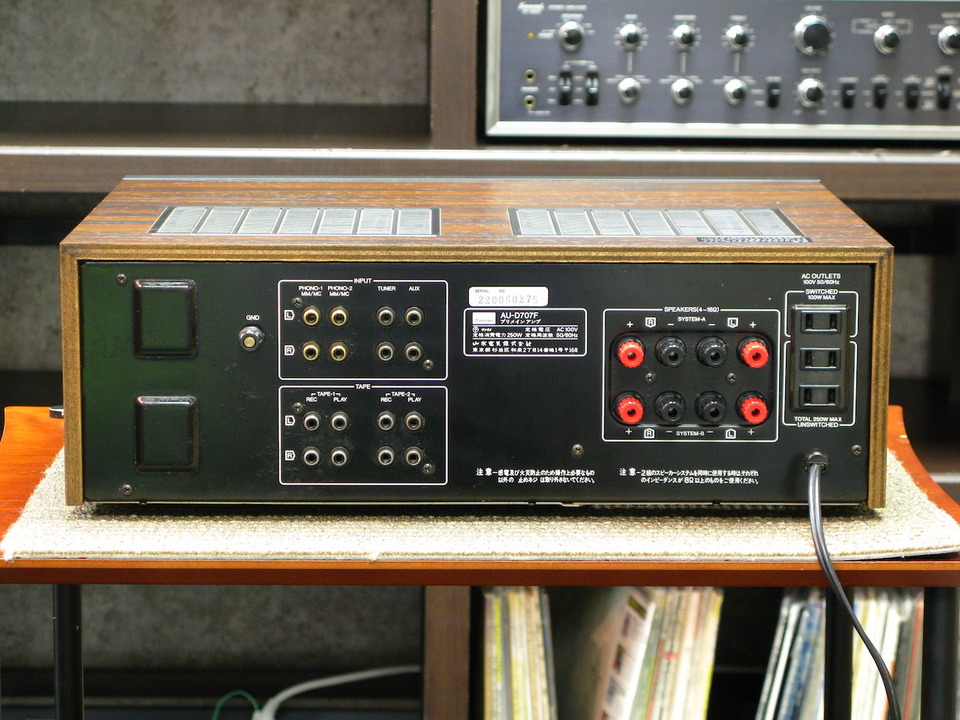 AU-D707F SANSUI - 中古オーディオ 高価買取・販売 ハイファイ堂
