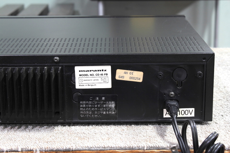 CD-45 marantz - 中古オーディオ 高価買取・販売 ハイファイ堂