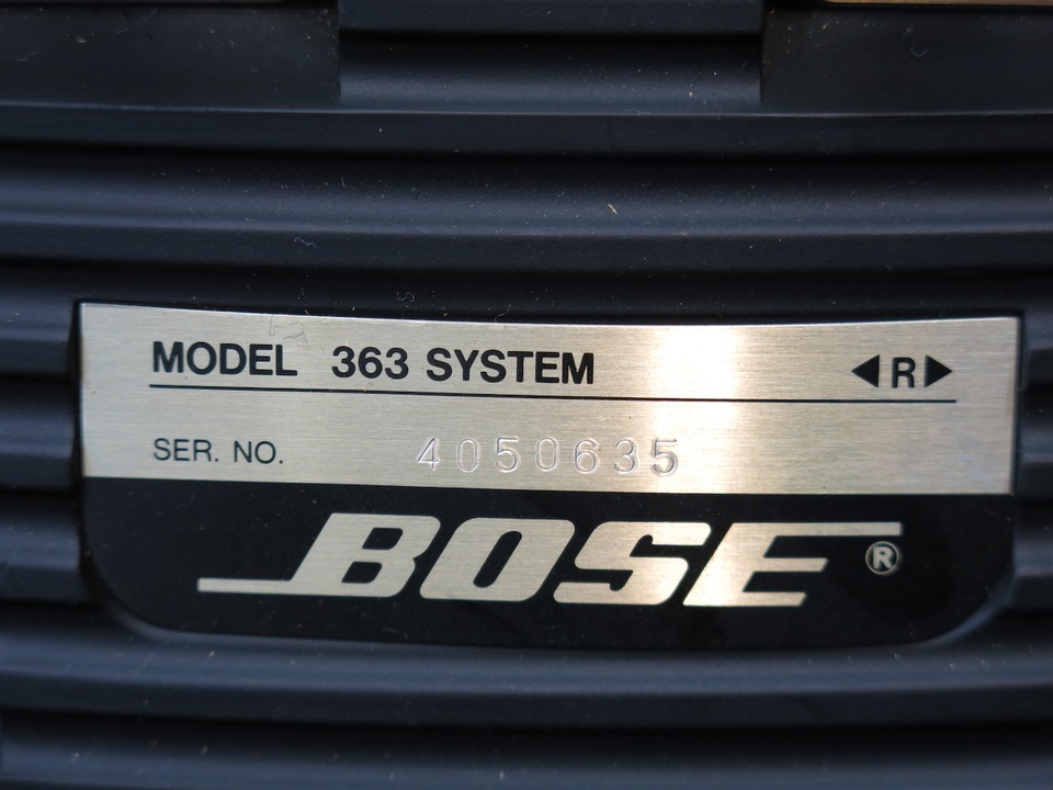 363 BOSE - 中古オーディオ 高価買取・販売 ハイファイ堂