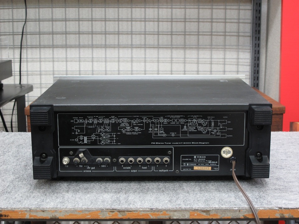 【完動品・美品】TRIO トリオ KT-8000 FM専用チューナー Amazon.co.jp: TRIO トリオ（現KENWOOD ケンウッド） KT-8000