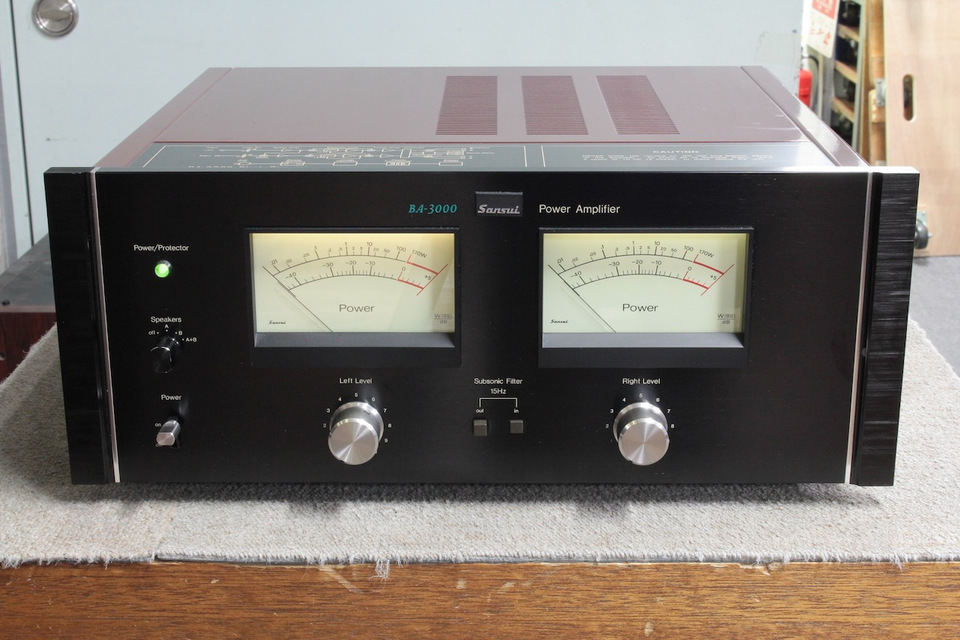 BA-3000 SANSUI - 中古オーディオ 高価買取・販売 ハイファイ堂