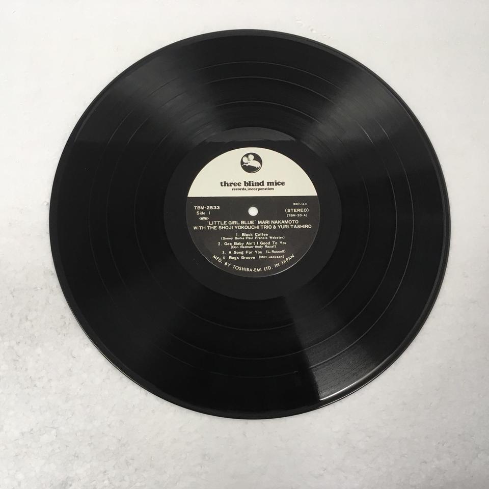 中本マリ　リル・ガール・ブルー TBM-2533 中本マリ / リル・ガール・ブルー - Sweet Nuthin' Records