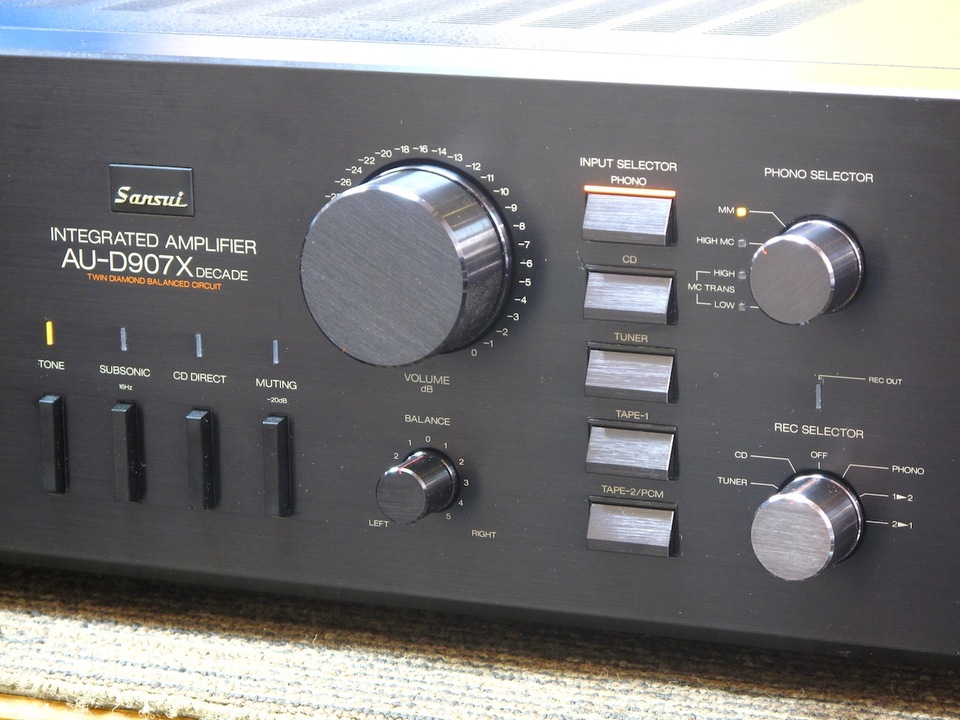 AU-D907X Decade SANSUI - 中古オーディオ 高価買取・販売