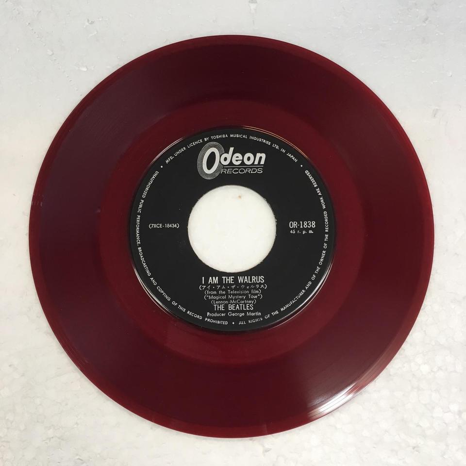 レコード　赤盤　ビートルズ　ハローグッドバイ　アイアムザウォルラス　送料込み The Beatles - Hello Goodbye / I Am The Walrus – NIGHT BEAT
