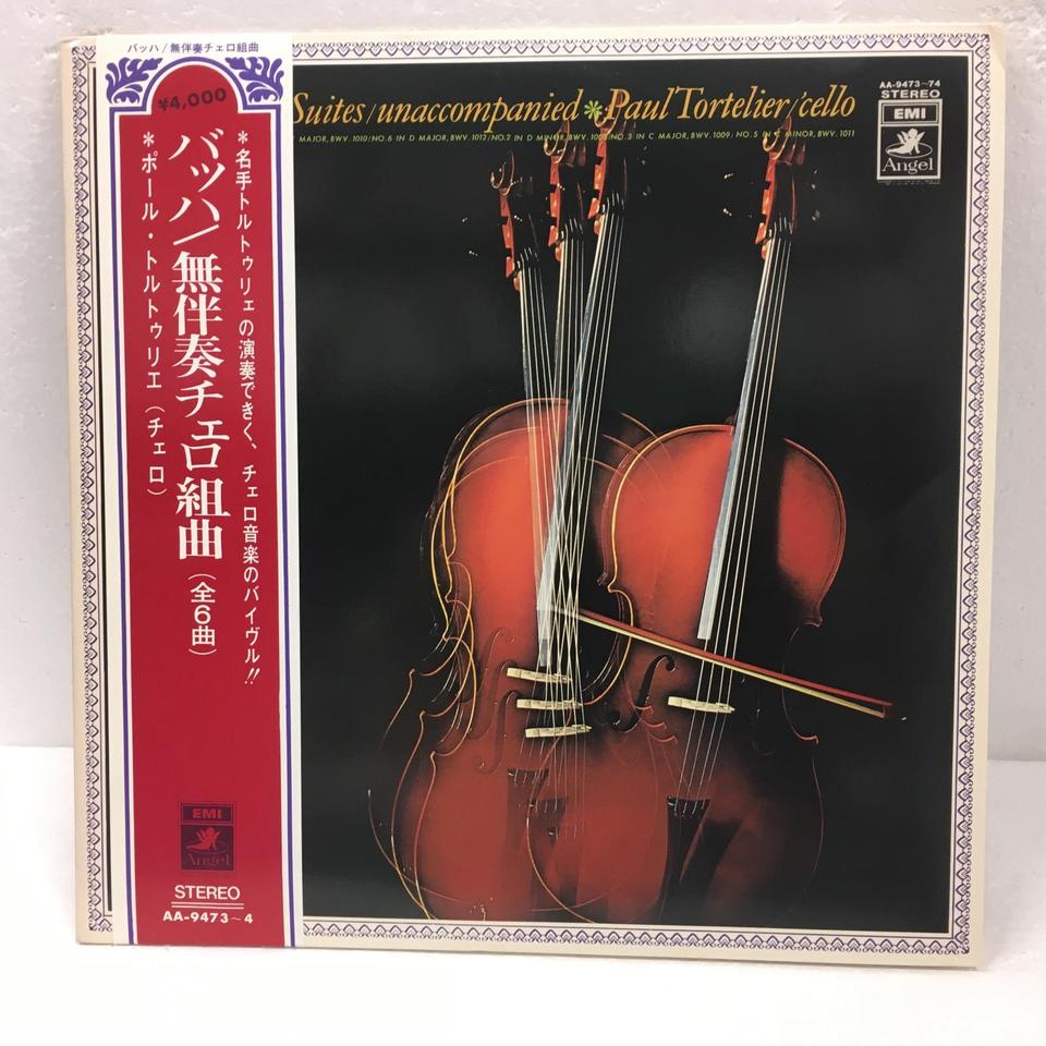 J.S.バッハ：無伴奏チェロ組曲 J.S.バッハ - 中古オーディオ 高価買取
