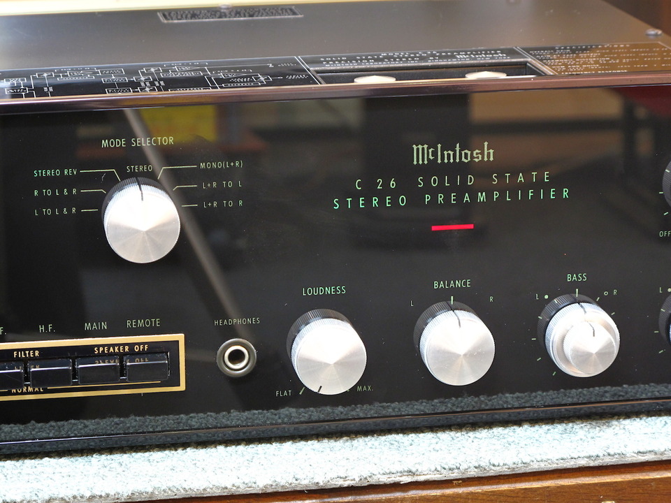 C26 McIntosh - 中古オーディオ 高価買取・販売 ハイファイ堂