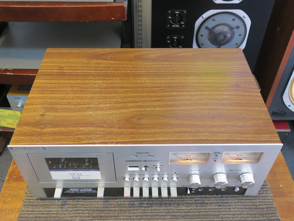 苫小牧バナナ】AKAI/アカイ ステレオ カセットデッキ GXC-730D