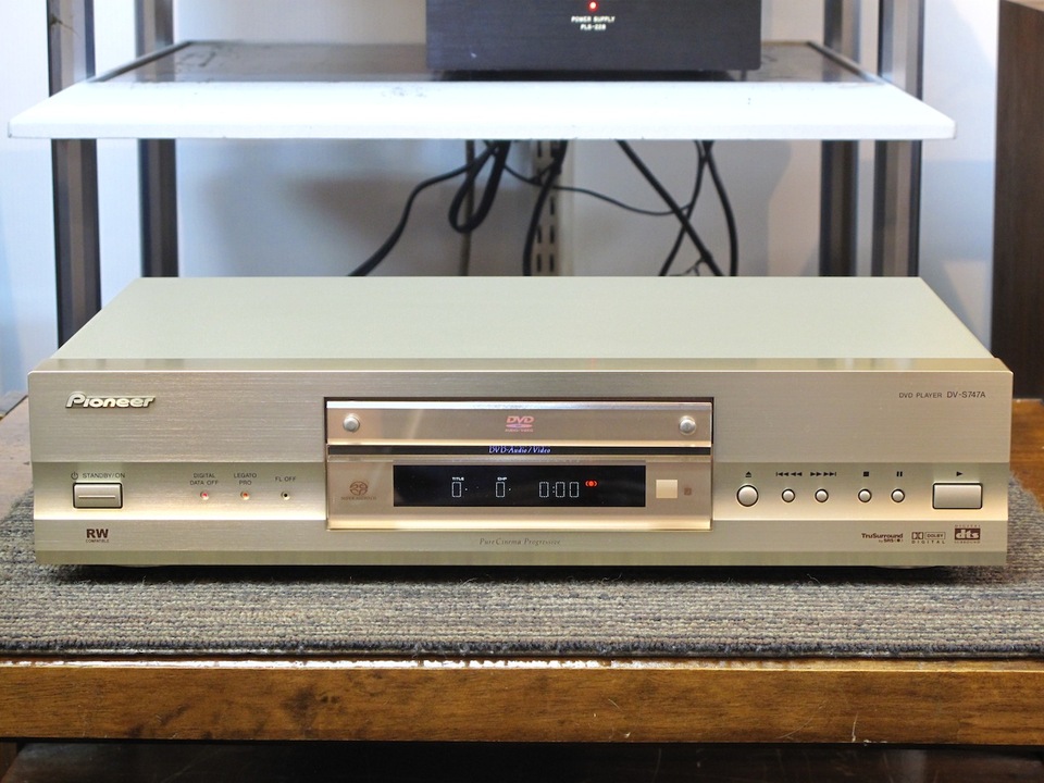 希少極美品　廃盤　パイオニア　DVDプレーヤー　DV-S747A　リモコン　金 希少極美品 廃盤 パイオニア DVDプレーヤー DV-S747A リモコン