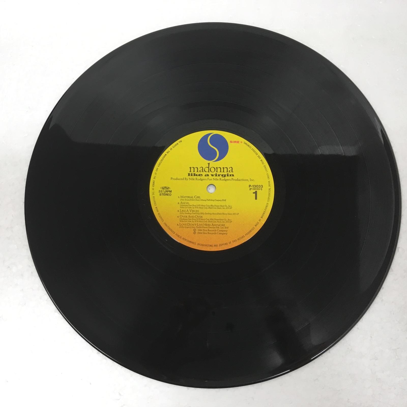 マドンナ　LIKE A VIRGIN　スペイン盤 12”シングルレコード Madonna / Like A Virgin & Other Big Hits! (12