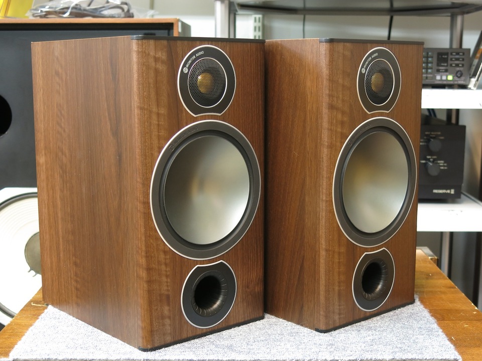 美品 MONITOR AUDIO  Bronze BR2 モニターオーディオ Bronze BR2 ダークブラウン ブロンズ 美品 Bronze