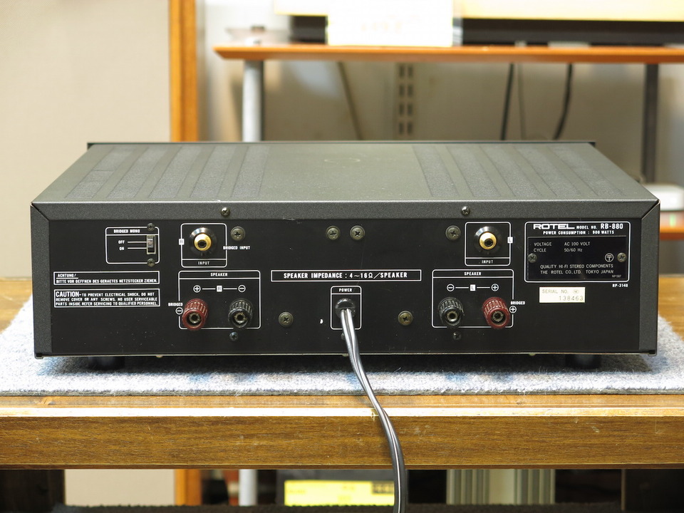 RB-880 ROTEL - 中古オーディオ 高価買取・販売 ハイファイ堂