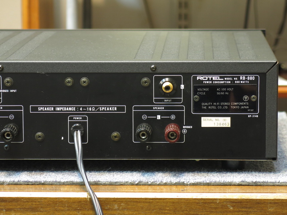RB-880 ROTEL - 中古オーディオ 高価買取・販売 ハイファイ堂