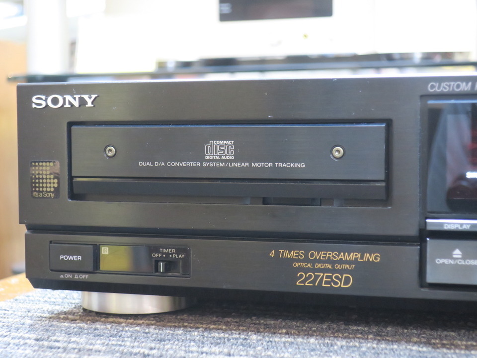 ソニー SONY CDデッキ CDP-227ESD ジャンク ジャンク SONY CDプレーヤー CDP-227ESD （Yahoo!オークション