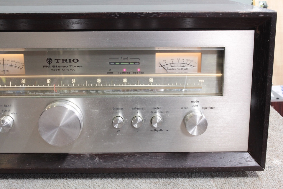 TRIO 最高級 FM 専用チューナー　KT 9700 TRIO KT-9700 FM専用チューナー - 中古オーディオの販売や買取