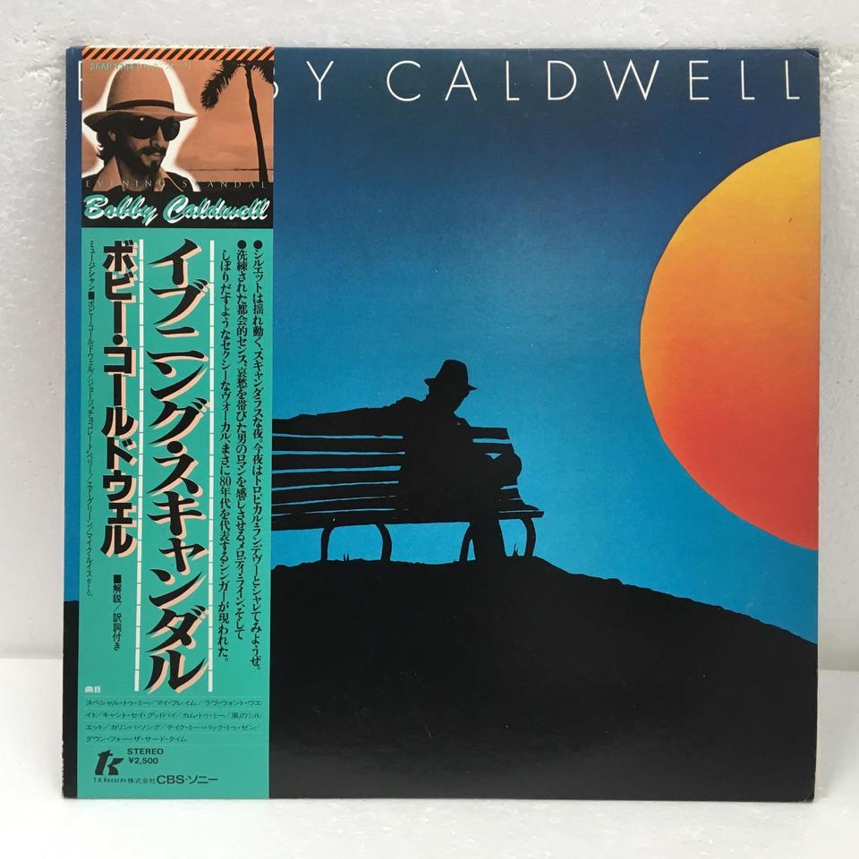 名盤　帯付き　 Bobby Caldwell/Evening Scandal BOBBY CALDWELL 