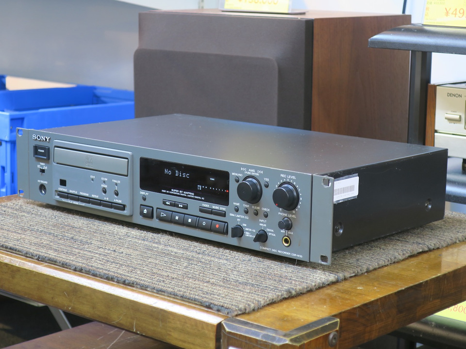 CDR-W33 SONY - 中古オーディオ 高価買取・販売 ハイファイ堂