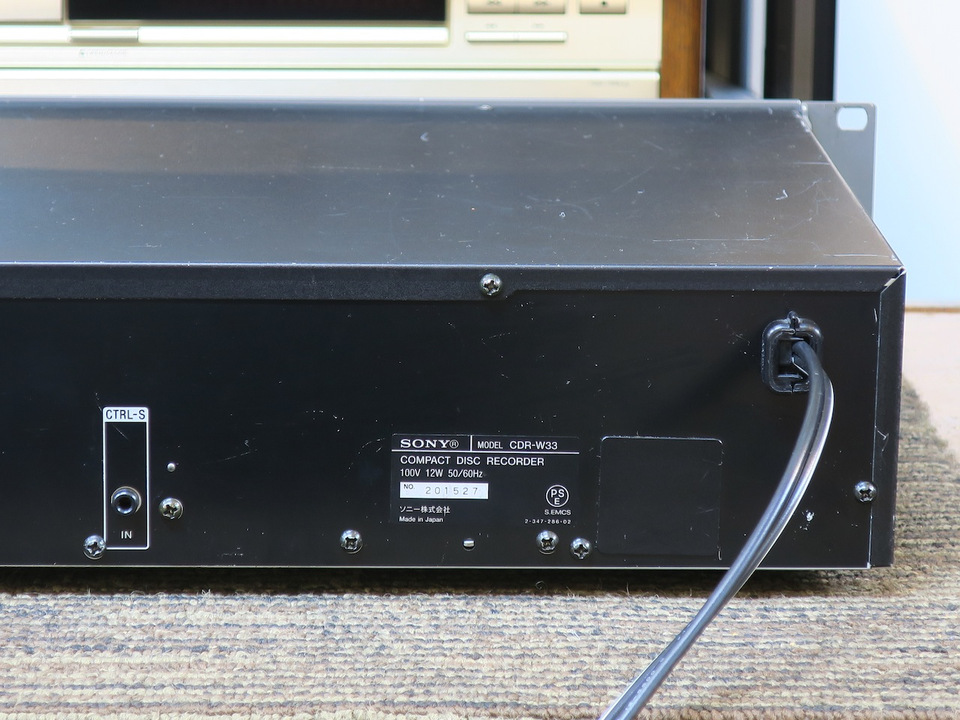 CDR-W33 SONY - 中古オーディオ 高価買取・販売 ハイファイ堂
