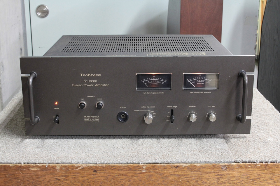 TECHNICS SE-9200 パワーアンプ テクニクス 【中古品】 Technics/Panasonic SE-9200の仕様 テクニクス/パナソニック