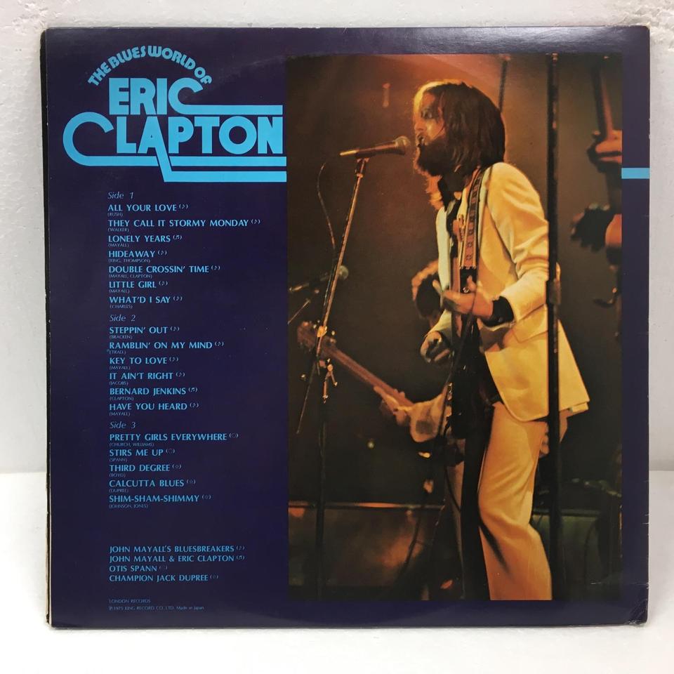 THE BLUES WORLD OF ERIC CLAPTON ERIC CLAPTON - 中古オーディオ 高価