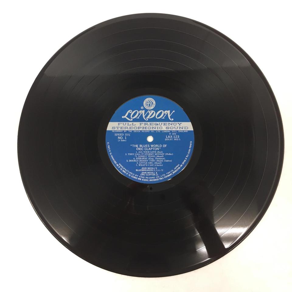 THE BLUES WORLD OF ERIC CLAPTON ERIC CLAPTON - 中古オーディオ 高価