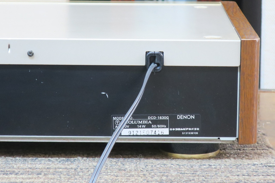 DCD-1630G DENON - 中古オーディオ 高価買取・販売 ハイファイ堂