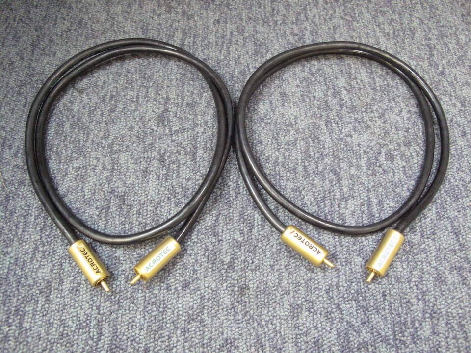 ACROTEC 6N-A2200 Stressfree XLR CABLE 1.0m ペア 6N 99.99997