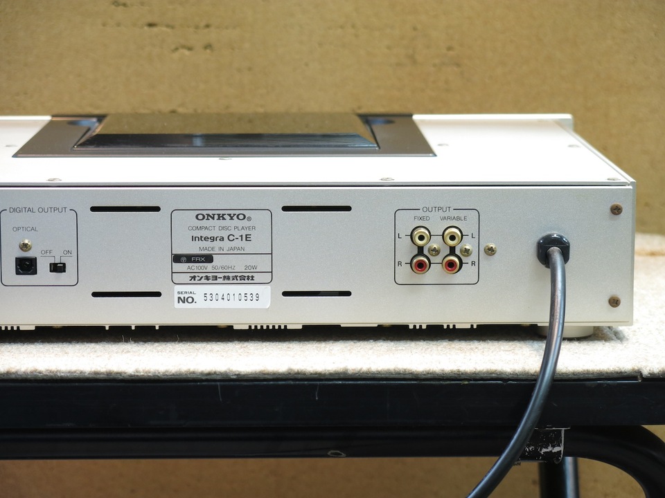 ONKYO オンキョー CDプレーヤー Integra  C-1E ジャンク品 Integra C-1E ONKYO - 中古オーディオ 高価買取・販売 ハイファイ堂