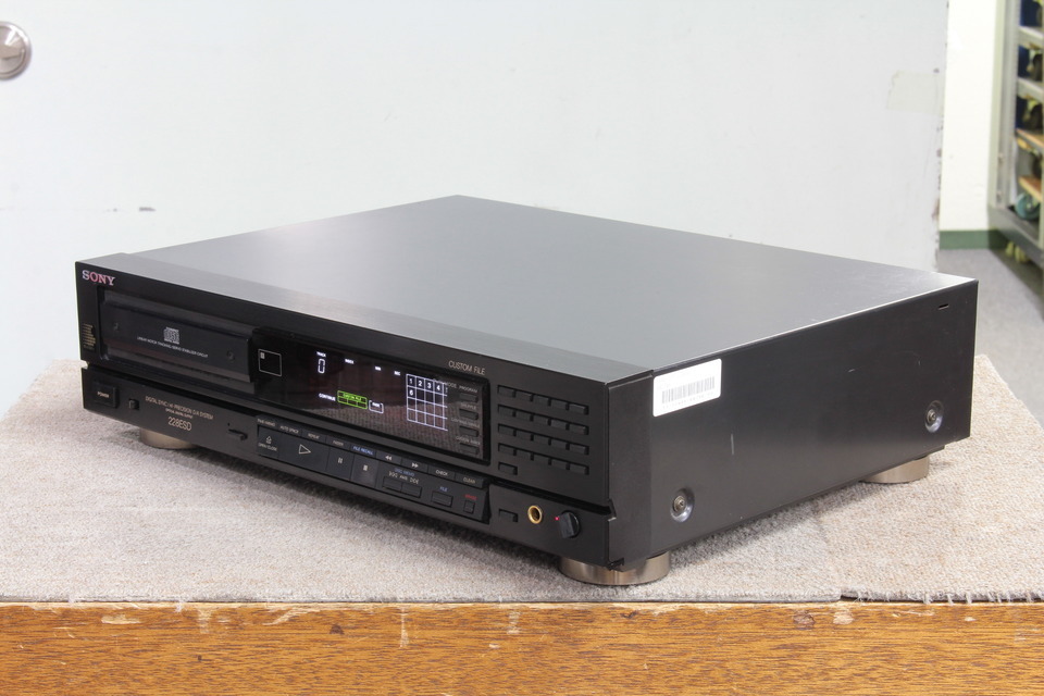 SONY CDP-228ESD CDプレーヤー CDP-228ESD SONY - 中古オーディオ 高価買取・販売 ハイファイ堂