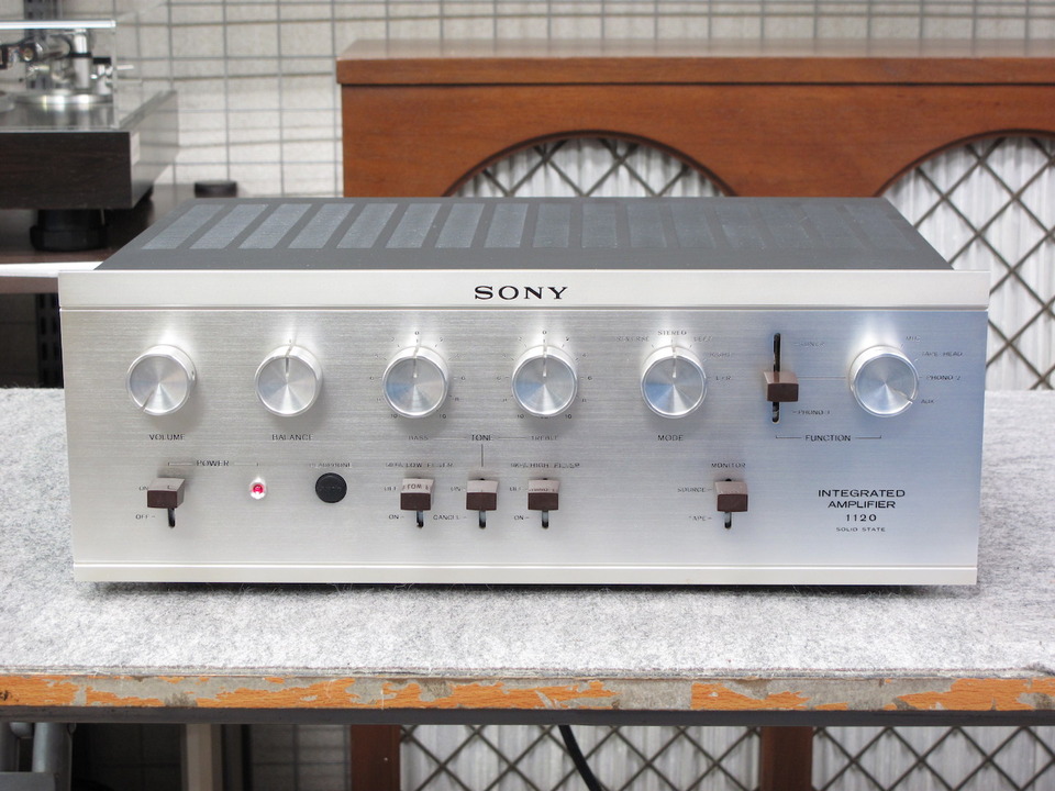 SONY インテグレーテッドアンプ 1120A 動作品 SONY TA-1120Aの仕様 ソニー