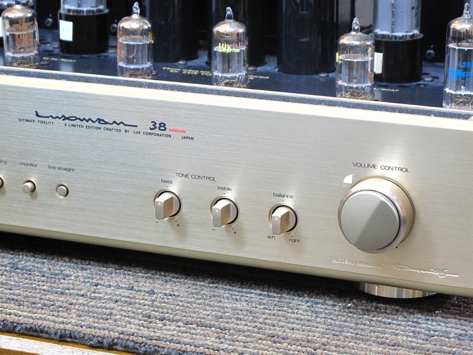 LUXMAN ラックスマン SQ-38 Signature 真空管アンプ LUXMAN/ラックスマン SQ-38 SIGNATURE 真空管アンプ 買取情報