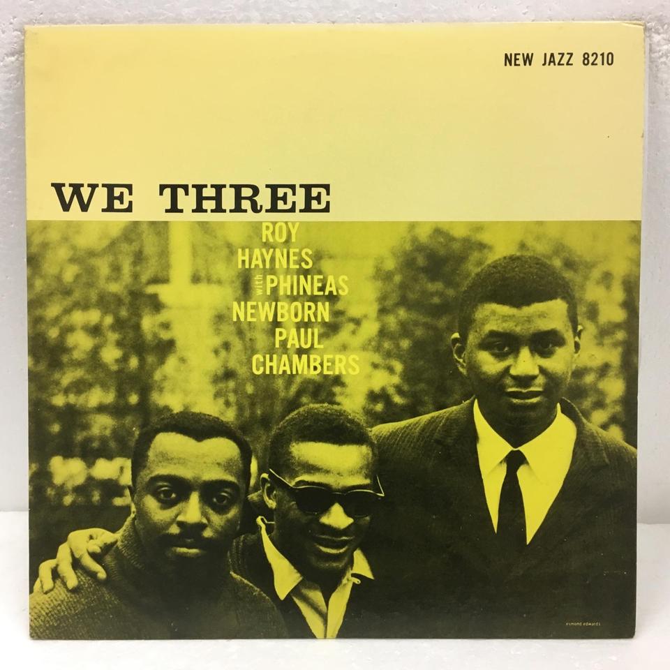 We Three LP ジャズレコード ロイ・ヘインズ2枚LP