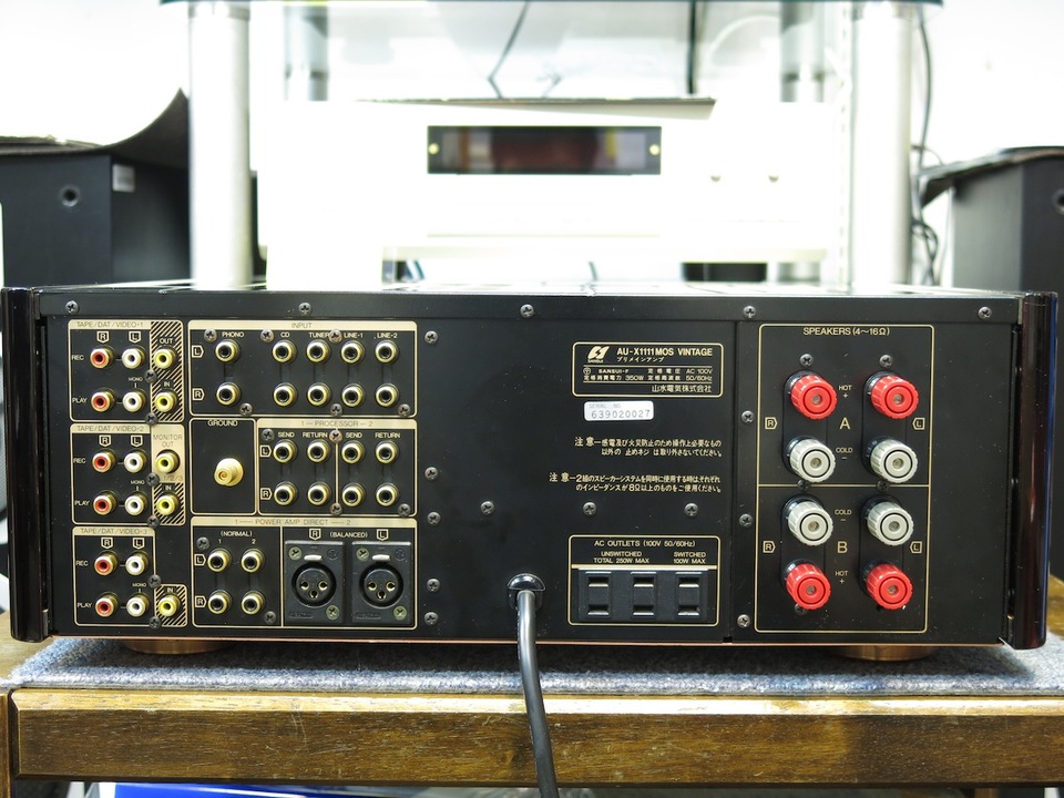 アンプ AU-X1111MOS VINTAGE SANSUI AU-X1111MOS VINTAGEの仕様 サンスイ