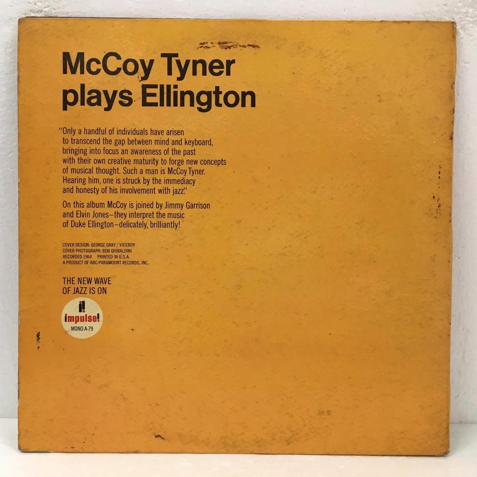 McCoy Tyner plays Ellington LP レコード McCoy Tyner – McCoy Tyner Plays Ellington | Releases | Discogs
