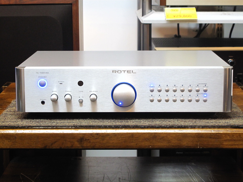ROTEL RC1580MKII ステレオコントロールアンプ ROTEL コントロール