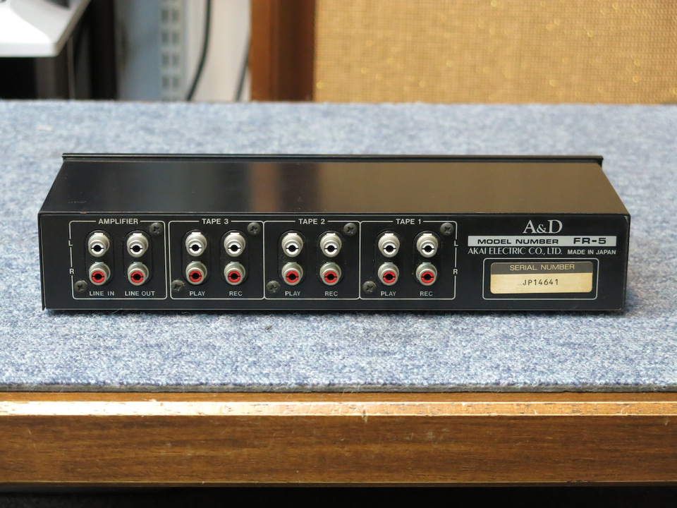A&D FR-5 AKAIテープデッキセレクターRCA切替 ビンテージオーディオ A&D FR-5 AKAIテープデッキセレクターRCA切替 ビンテージオーディオ