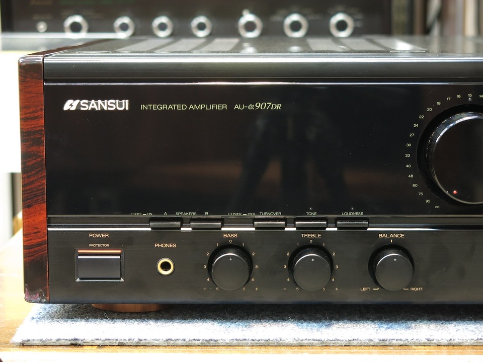 サンスイ SANSUI 山水 ステレオプリメインアンプ AU-α907DR 17○ジャンク品○オーディオ/ステレオプリメインアンプ 『AU-α907DR